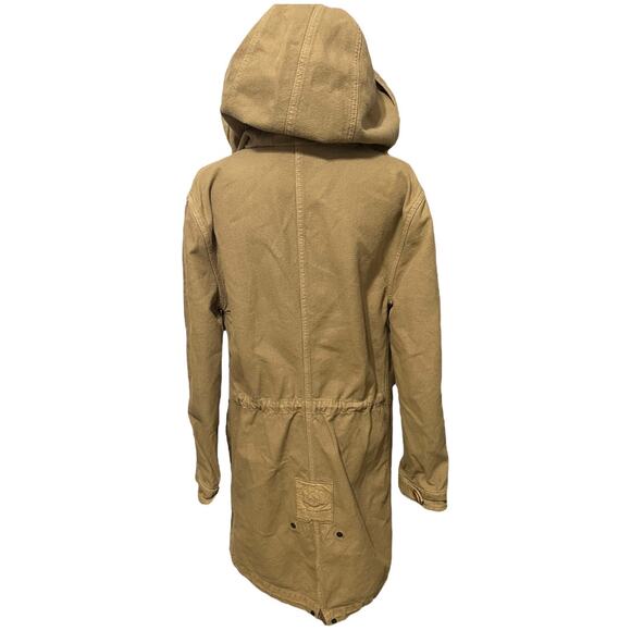 MR&MRS ITALY Classic Canvas Parka Coat - Picture 9 of 12